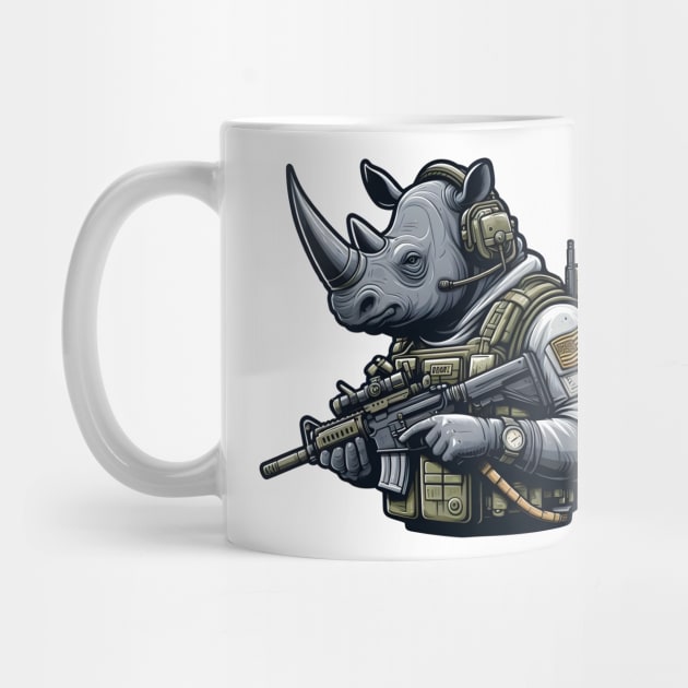 Tactical Rhino by Rawlifegraphic